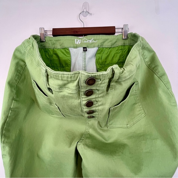 DG2 by Diane Gilman Virtual Stretch Denim Pull-On Bootcut Jean Sage, Size 20W - Picture 7 of 13